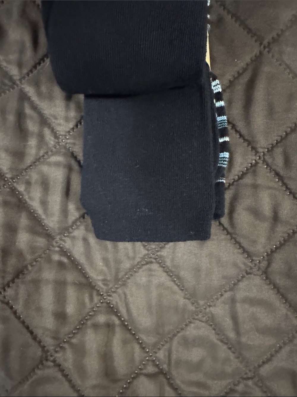 Sonoma Black Floral Crew Socks - 3 Pair Pack - Picture 4 of 4